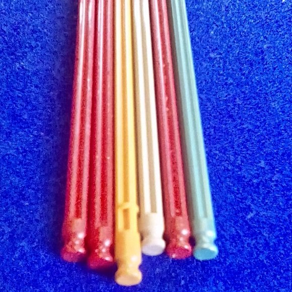 K'NEX 128 mm rods red, tan, grey - Picture 4 of 5